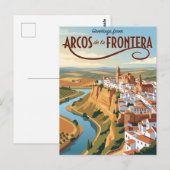 Carte Postale Arcos de la Frontera Espagne (Devant / Derrière)