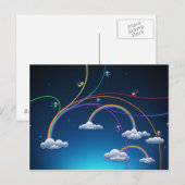 Carte Postale Arcs-en-ciel (Devant / Derrière)