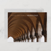 Carte Postale Arcs Piazza San Marco à Venise Italie (Devant / Derrière)