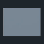 Carte Postale ardoise de couleur gris<br><div class="desc">ardoise couleur gris 708090</div>