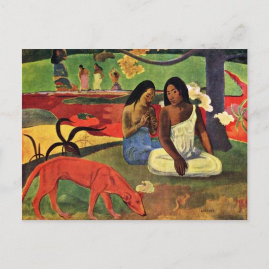 Carte Postale Arearea Par Gauguin Paul (Qualité optimale) (Devant)