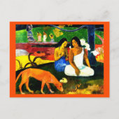 Carte Postale Arearea par Paul Gauguin (Devant)