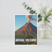 Carte Postale Arenal Volcano Costra Rica Voyage (Debout devant)