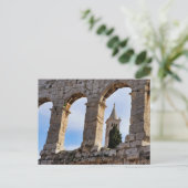 Carte Postale Arène de Pula Croatie (Debout devant)
