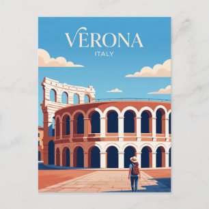 Carte Postale Arène de Vérone Italie