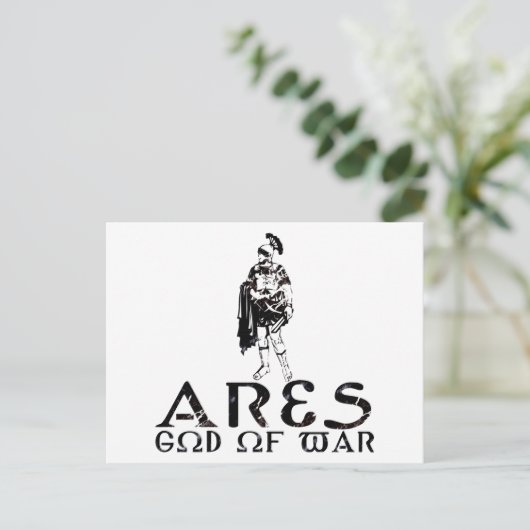 Carte Postale Ares (Debout devant)