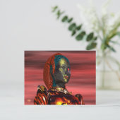 CARTE POSTALE ARES - CYBORG (Debout devant)