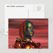 CARTE POSTALE ARES - CYBORG (Devant / Derrière)