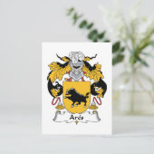 Carte Postale Ares Family Crest (Debout devant)
