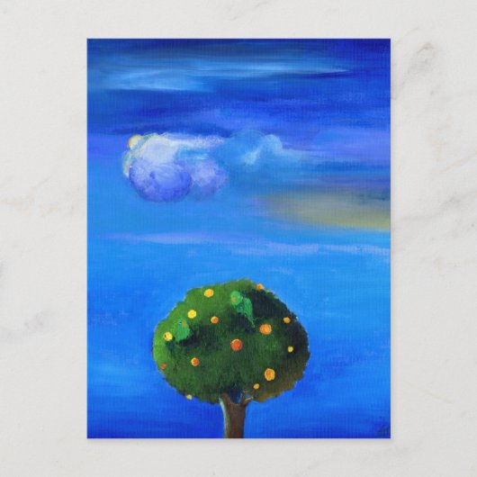 Carte Postale Argent au-dessus de l'Orange Tree 2012 (Devant)