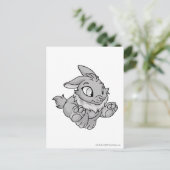 Carte Postale Argent de Cybunny (Debout devant)