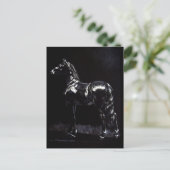 Carte Postale Argent foncé (Debout devant)