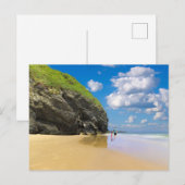 Carte Postale Argent Strand Wicklow, Irlande (Devant / Derrière)