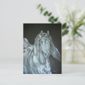 Carte Postale Argentée (Debout devant)