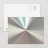 Carte Postale Argenterie métallique artistique (Devant / Derrière)