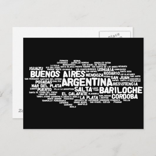 Carte postale ARGENTINA (Devant / Derrière)