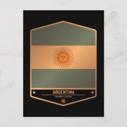 Carte Postale Argentine (Devant)