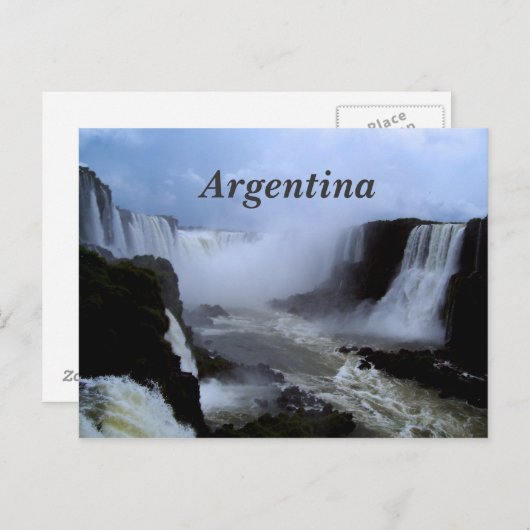 Carte Postale Argentine (Devant / Derrière)