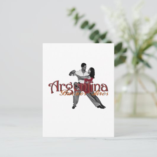 Carte Postale Argentine (Debout devant)