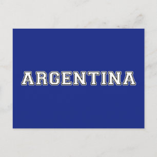Carte Postale Argentine