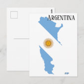Carte Postale Argentine (Devant / Derrière)