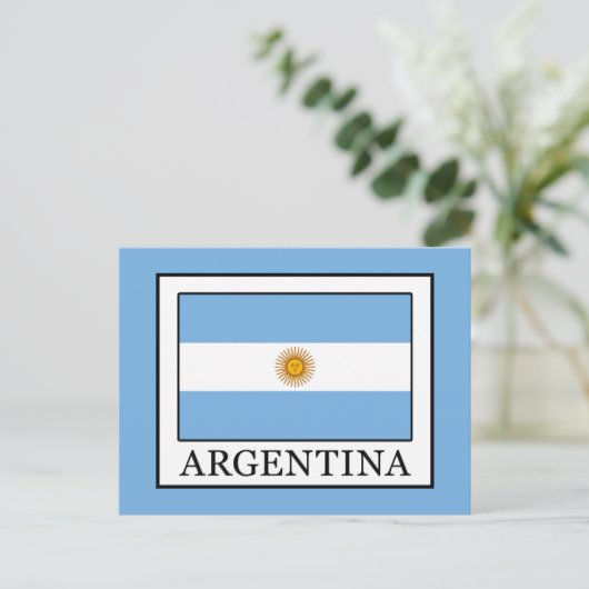 Carte Postale Argentine (Debout devant)