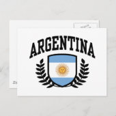 Carte Postale Argentine (Devant / Derrière)