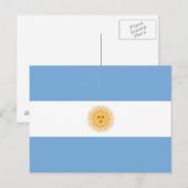 Carte Postale Argentine (Devant / Derrière)