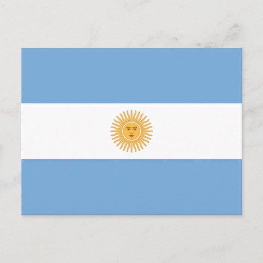 Carte Postale Argentine (Devant)