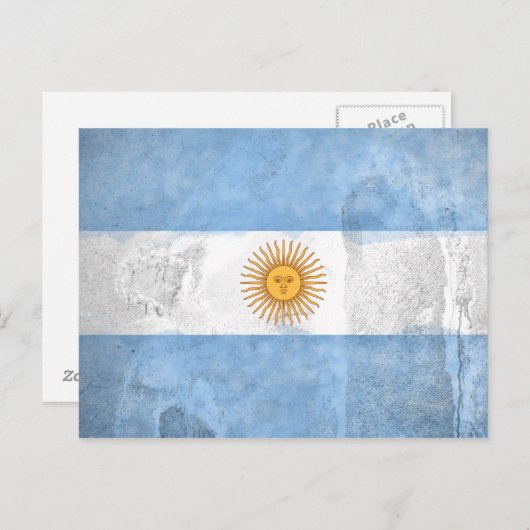 Carte Postale Argentine (Devant / Derrière)