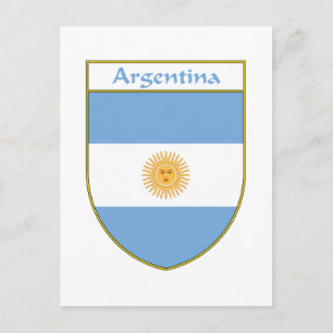Carte Postale Argentine - Bouclier