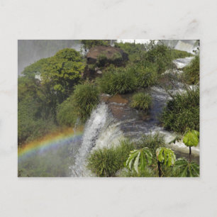 Carte Postale Argentine, Chutes d'Iguacu. Arc-en-ciel à Iguacu