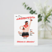 Carte Postale Argentine, Gauchos (Debout devant)