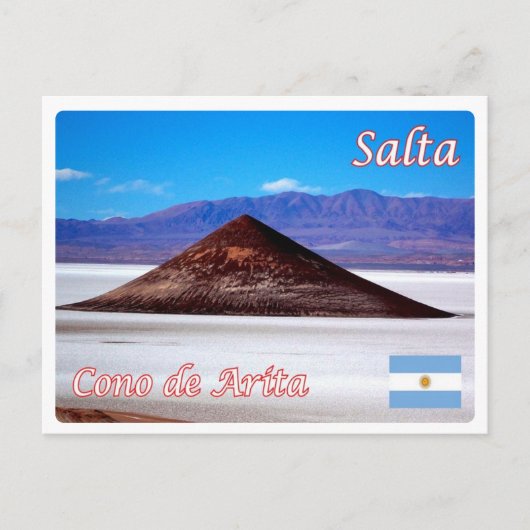 Carte Postale Argentine - Salta - Cono de Arita - (Devant)