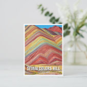 Carte Postale Argentine Sept Colours Hill Quebrada de Humahuaca (Debout devant)