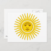 Carte Postale Argentine Sun (Devant / Derrière)