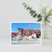 Carte Postale Argentine - Valle de la Luna - (Debout devant)