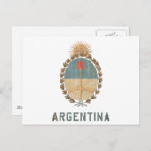 Carte Postale Argentine vintage (Devant / Derrière)