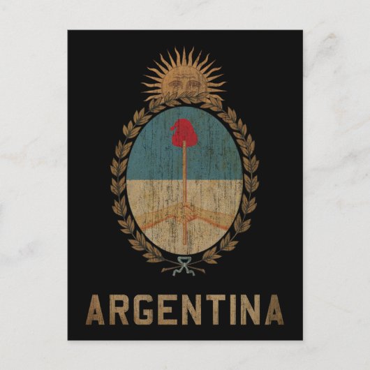 Carte Postale Argentine vintage (Devant)