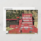 Carte Postale Argo Gold Mine & Mill, Idaho Springs, Colorado (Devant / Derrière)