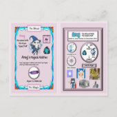 Carte Postale Argon - Assistant Personnel Argon (Dos)