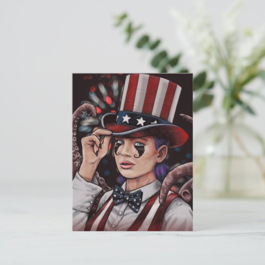 Carte postale Aria Independence (Debout devant)