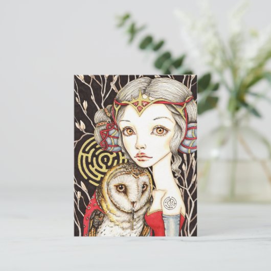 Carte Postale Ariane (Debout devant)