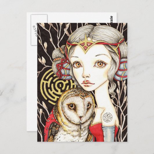 Carte Postale Ariane (Devant / Derrière)