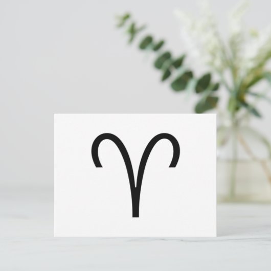 Carte Postale Aries (Debout devant)