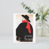Carte Postale Aristide Bruant dans son Cabaret (Debout devant)