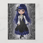 Carte Postale Aristocrate gothique élégant (Devant)