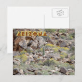 Carte postale Arizona (Devant / Derrière)