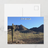 Carte postale Arizona (Devant / Derrière)