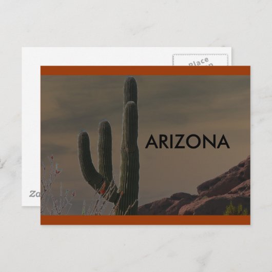 CARTE POSTALE ARIZONA (Devant / Derrière)